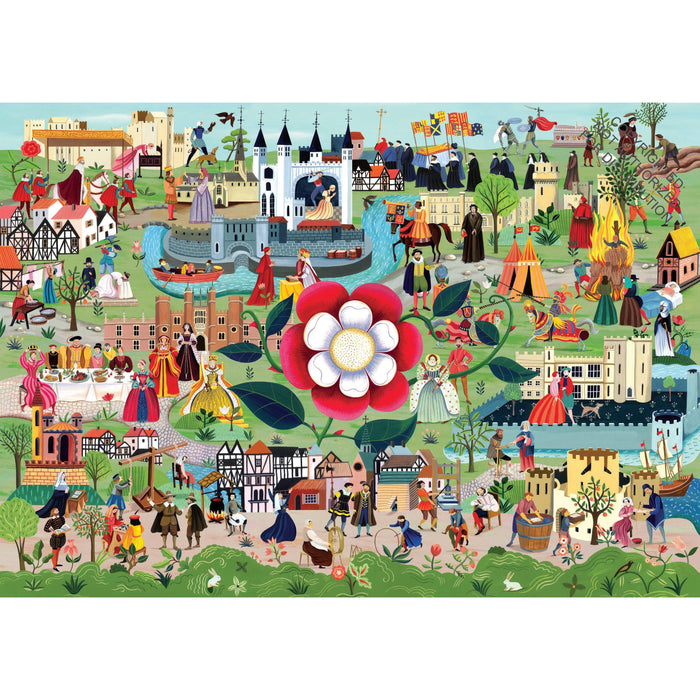 The World of the Tudors 1000 Piece Jigsaw Puzzle Laurence King - for just $24.99! 