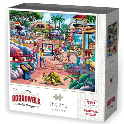 The Zoo 210 Piece Jigsaw Puzzle Boardwalk - for just $11.99! 