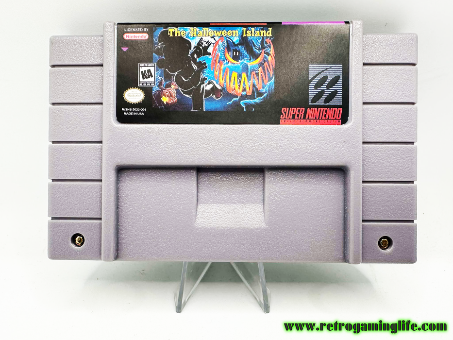 The Halloween Island SNES Video Game Cart - for just $29.99! 