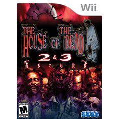 Front cover view of The House Of The Dead 2 & 3 Return - Wii (