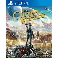 Front cover view of The Outer Worlds - PlayStation 4