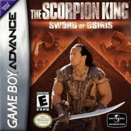 Front cover view of The Scorpion King Sword Of Osiris - Nintendo GameBoy Advance 