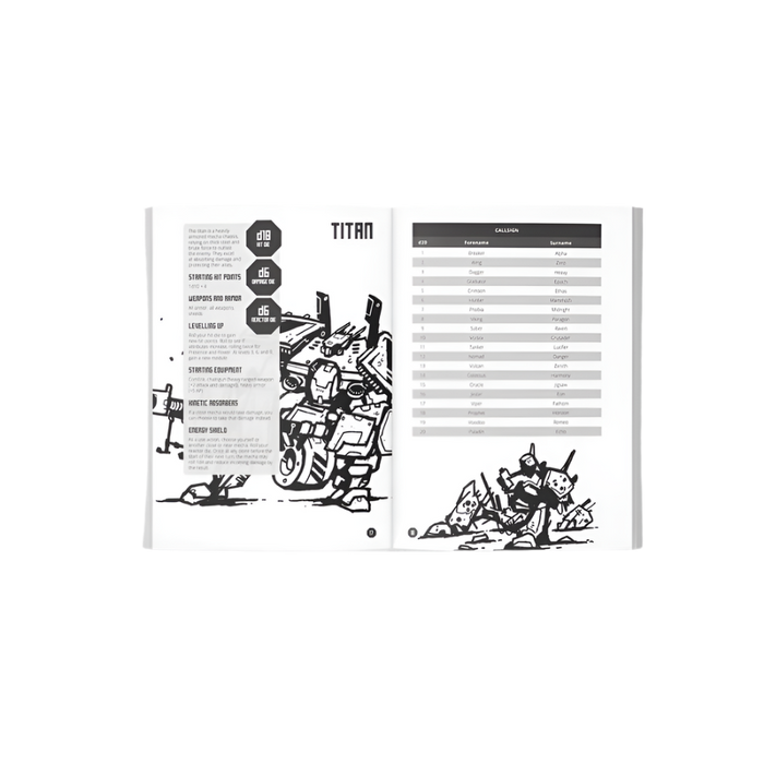 The Mecha Hack RPG - for just $12.95! 