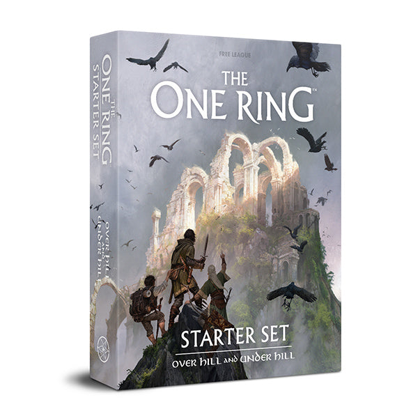The One Ring RPG: Starter Set- Over Hill and Under Hill - for just $29.99! 