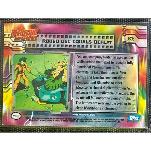 Round One Equals Defeat (26) [Topps Pokemon the First Movie (First Print)] - Just $1! Shop now at Retro Gaming of Denver