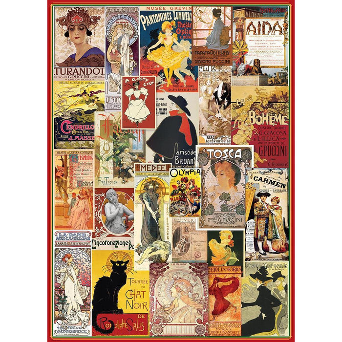 Theater & Opera Vintage Posters 1000 Piece Jigsaw Puzzle Eurographics - for just $21.99! 