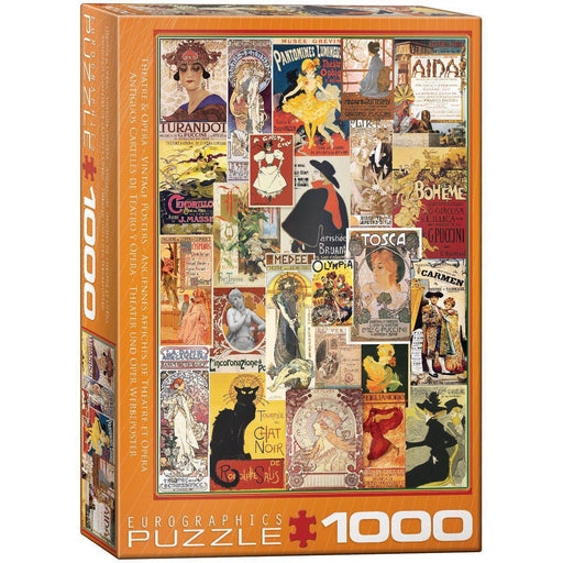 Theater & Opera Vintage Posters 1000 Piece Jigsaw Puzzle Eurographics - for just $21.99! 