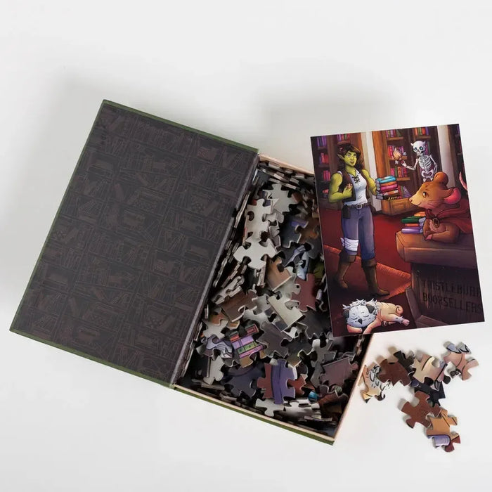 Thistleburr Booksellers "Bookshops & Bonedust" 250 Piece Jigsaw Puzzle KOT - for just $17.99! 