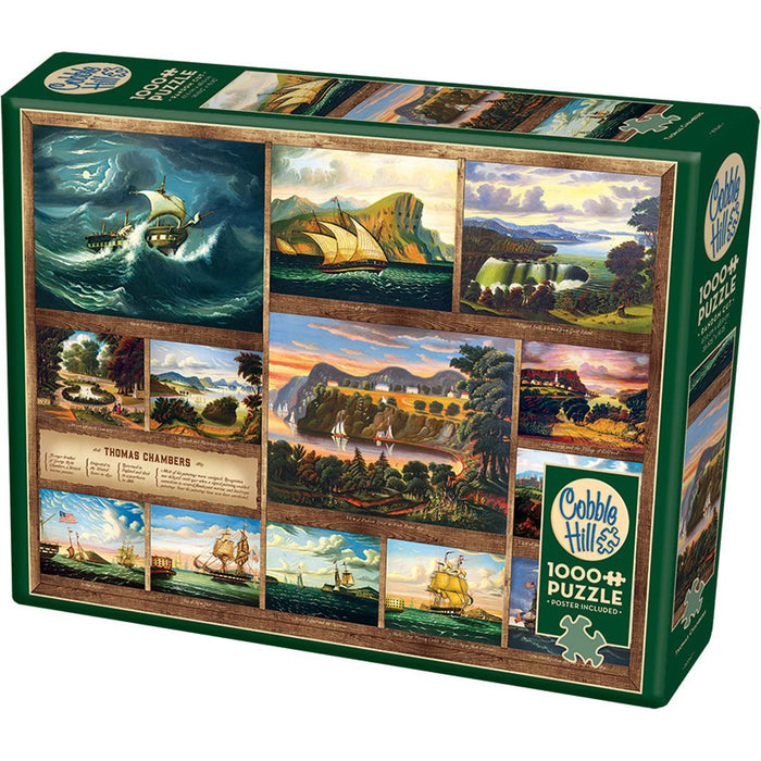 Thomas Chambers 1000 Piece Jigsaw Puzzle Cobble Hill - for just $20.99! 