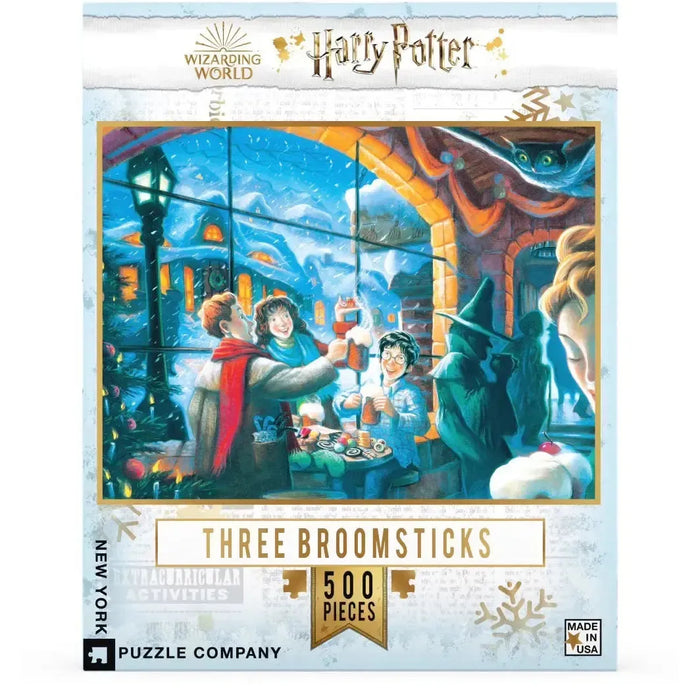 Three Broomsticks Harry Potter 500 Piece Jigsaw Puzzle NYPC - for just $26.99! 