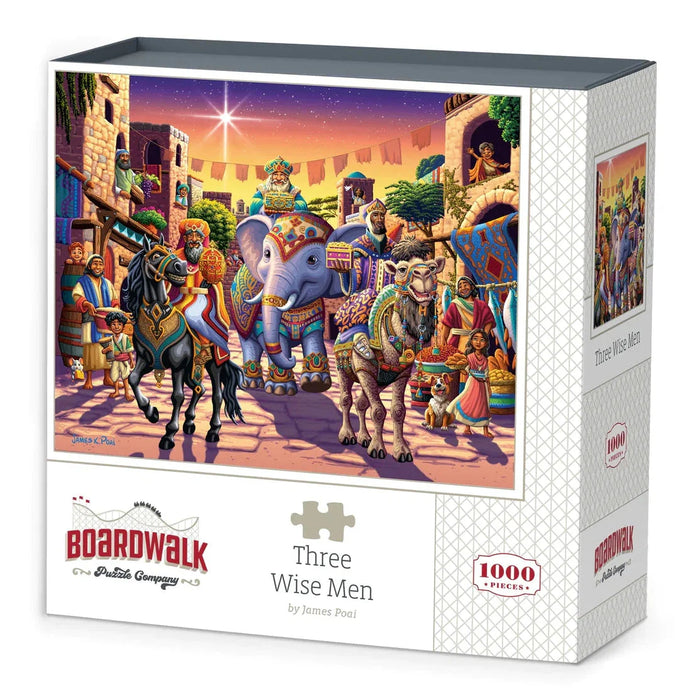 Three Wise Men 1000 Piece Jigsaw Puzzle Boardwalk - for just $23.99! 