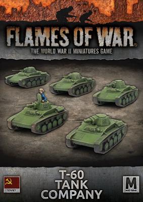 Flames of War: Soviet T-60 Tank Company (Mid War) - for just $54! 