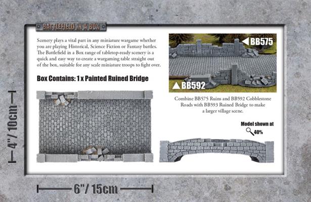 Battlefield in a Box: Wartorn Village - Bridge - for just $20! 