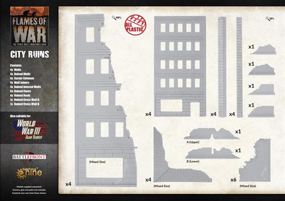 Flames of War: City Ruins - for just $50! 