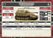 Flames of War: German Ferdinand Tank-Hunter Platoon (Mid War) - for just $30! 