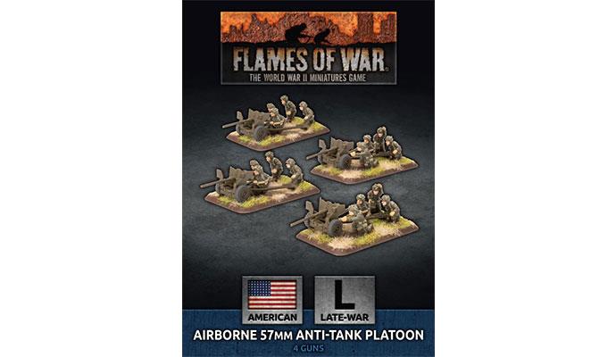Flames of War: American Parachute 57mm Anti-Tank Platoon (Late War) - for just $40! 
