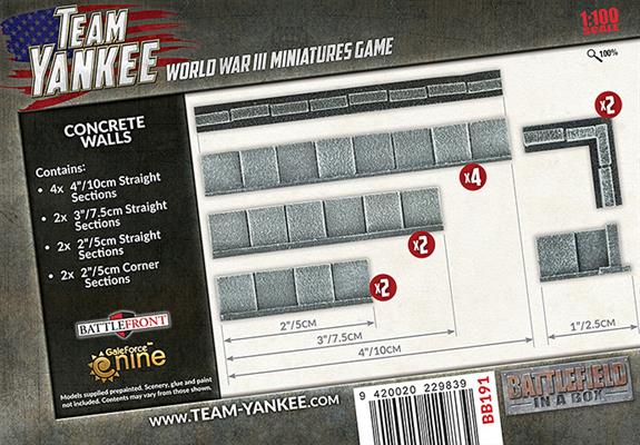 Team Yankee: Concrete Walls - for just $21! 