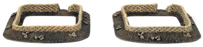 Flames of War: Sandbags - Gun Pit Markers - for just $18! 