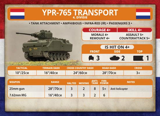 Team Yankee: YPR-765 Platoon - for just $62.50! 