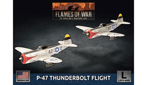 Flames of War: American P-47 Thunderbolt Fighter Flight (Late War) - for just $30! 