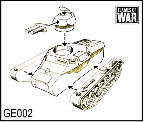 Flames of War: German Panzer I B (Early War) - for just $22! 