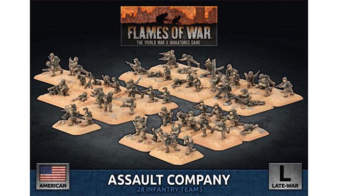 Flames of War: American Assault Company (Late War) - for just $67.50! 