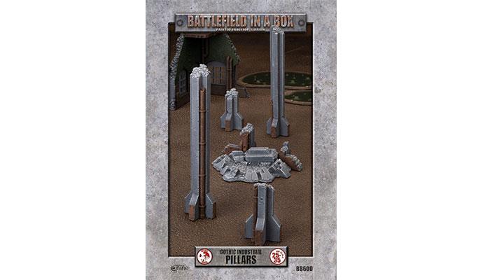 Battlefield in a Box: Gothic Industrial - Pillars - for just $25! 