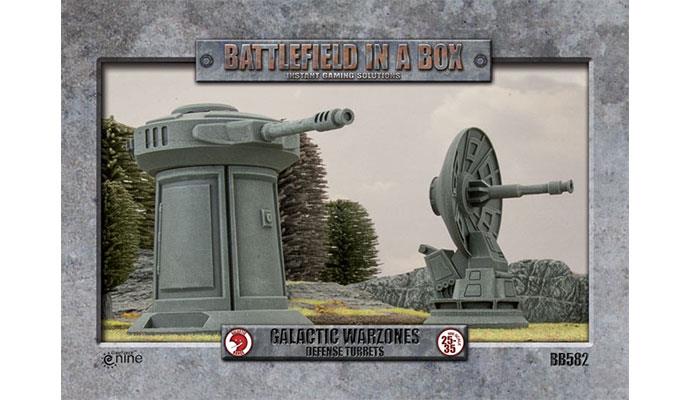 Battlefield in a Box: Galactic Warzones - Defense Turrets - for just $25! 
