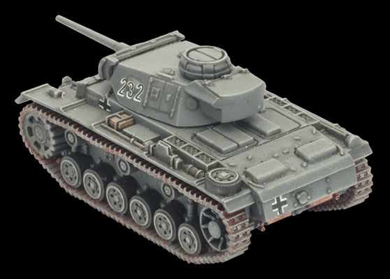 Flames of War: German Panzer III Tank Platoon (Mid War) - for just $50! 