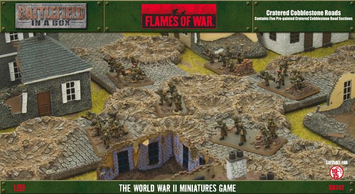 Flames of War: Cratered Cobblestone Roads - for just $45! 