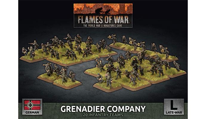 Flames of War: German Grenadier Company (Late War) - for just $40! 