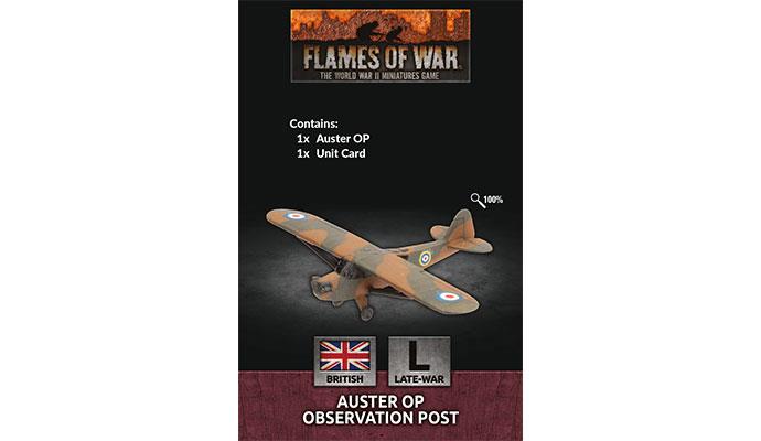 Flames of War: British Auster Observation Post (Late War) - for just $14.50! 