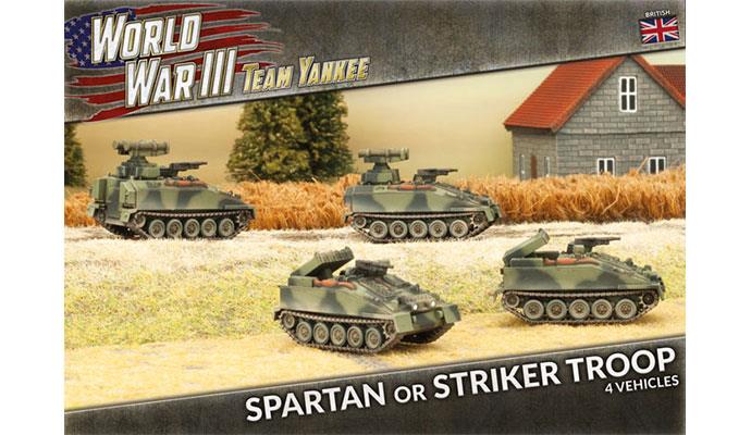 Team Yankee: British - Spartan or Striker Troop - for just $36! 