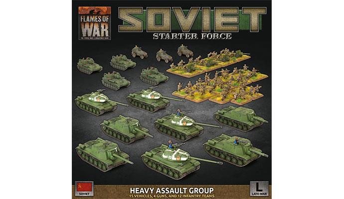 Flames of War: Soviet 'Heavy Assault Group' Army Deal (Late War) - for just $110! 