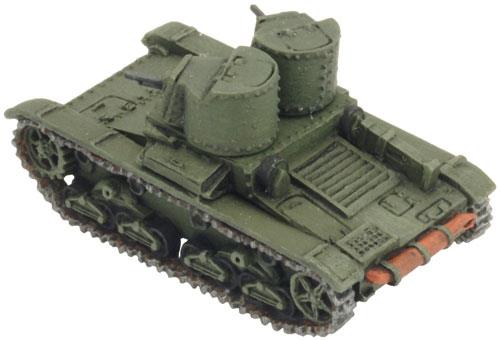 Flames of War: Soviet T-26 obr 1932 (with KhT-26 Flame-tank option) (Early War) - for just $13! 