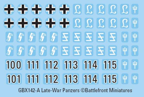 Flames of War: German Panzer IV Tank Platoon (Late War) - for just $50! 
