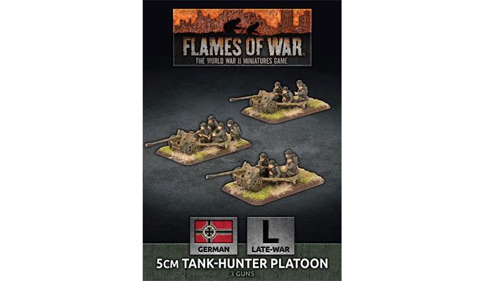Flames of War: German 5cm Tank Hunter Platoon (Late War) - for just $30! 