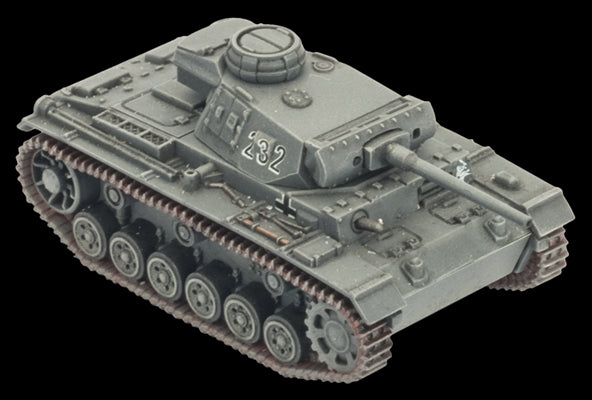 Flames of War: German Panzer III Tank Platoon (Mid War) - for just $50! 