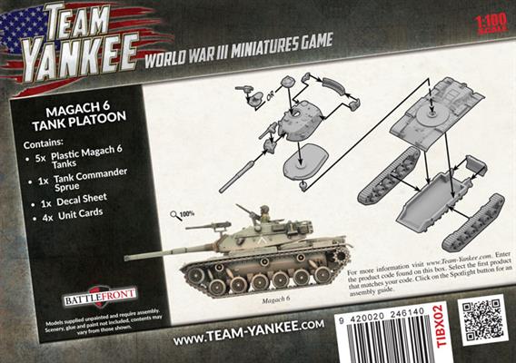 Team Yankee: Magach 6 Tank Platoon - for just $50! 