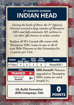 Flames of War: D-Day - American Command Cards - for just $10! 