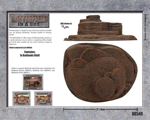 Battlefield in a Box: Badlands Bluff - Mars - for just $35! 