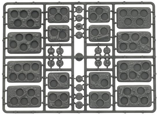 Flames of War: Soviet Plastic Bases - Rubble - for just $22! 