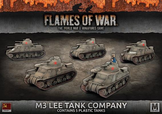 Flames of War: Soviet M3 Lee Tank Company (Mid War) - for just $50! 