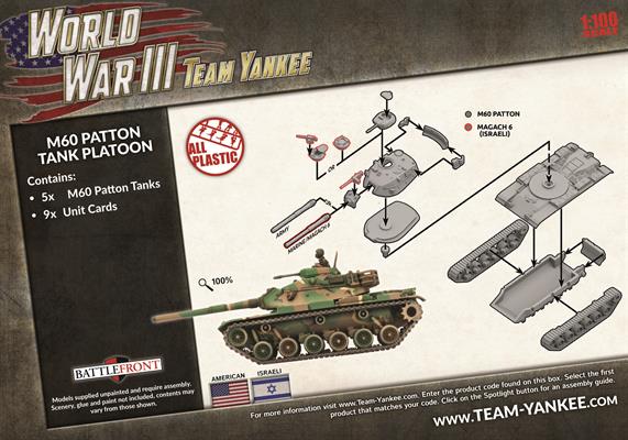 Team Yankee: M60A1/A3 Tank Platoon - for just $50! 