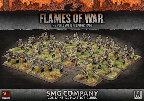 Flames of War: Soviet SMG Company (Mid War) - for just $60! 
