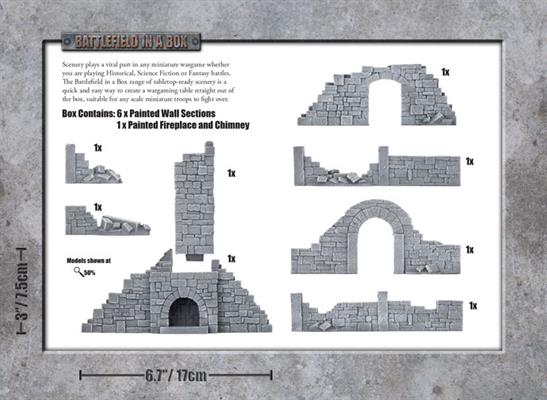 Battlefield in a Box: Wartorn Village - Ruins - for just $30! 
