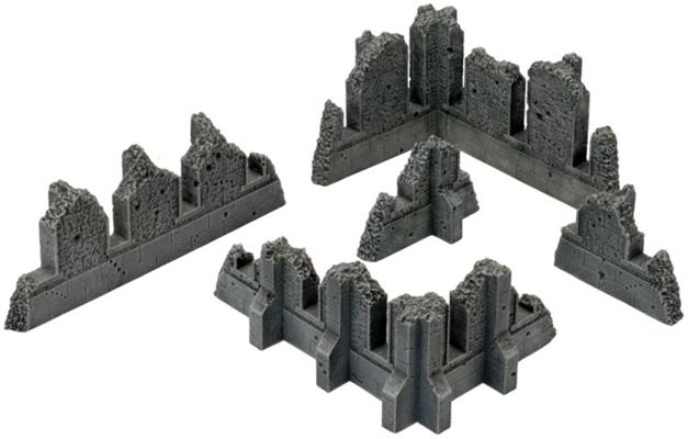 Battlefield in a Box: Gothic Battlefields - Ruined Walls - for just $25! 