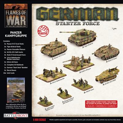 Flames of War: German Panzer Kampgruppe Army (Late War) - for just $110! 