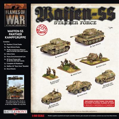 Flames of War: German Waffen-SS Panther Kampgruppe Army (Late War) - for just $110! 