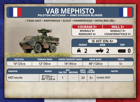 Team Yankee: VAB Mephisto Anti Tank Platoon - for just $54! 